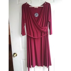 Red dress's with tie